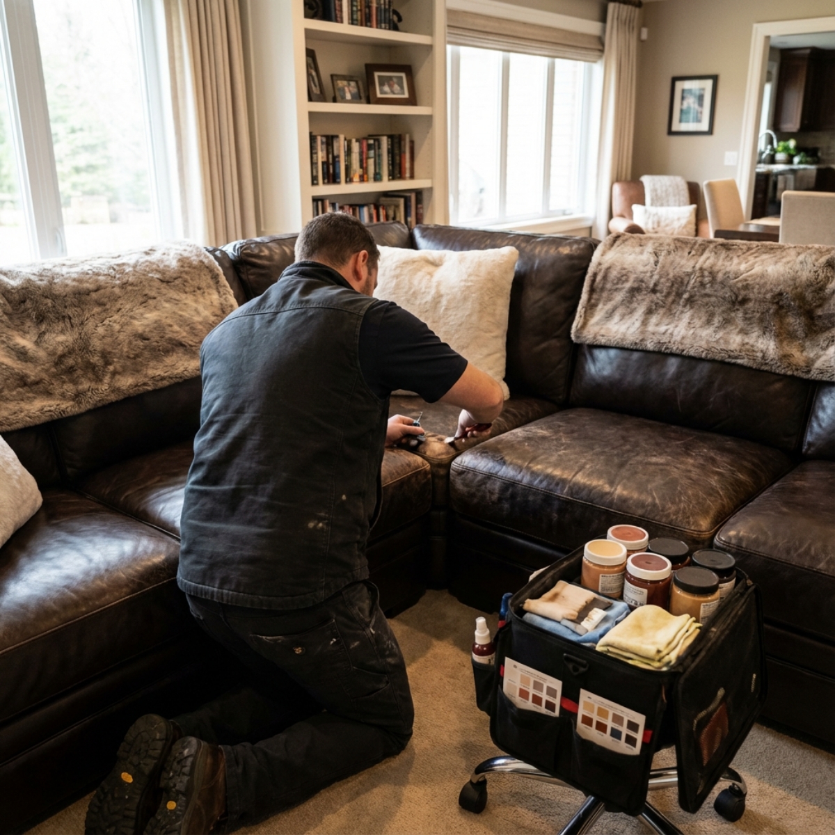 Residential Leather Repair