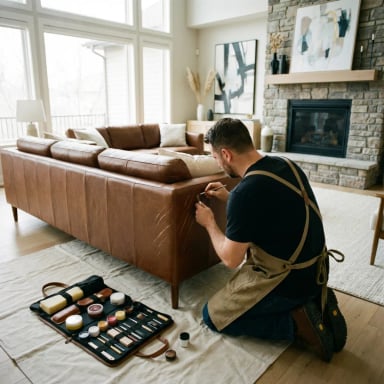 Leather Sofa & Couch Repair